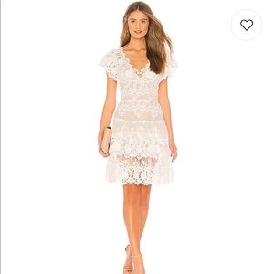 Bronx and Banco Beverly White Dress